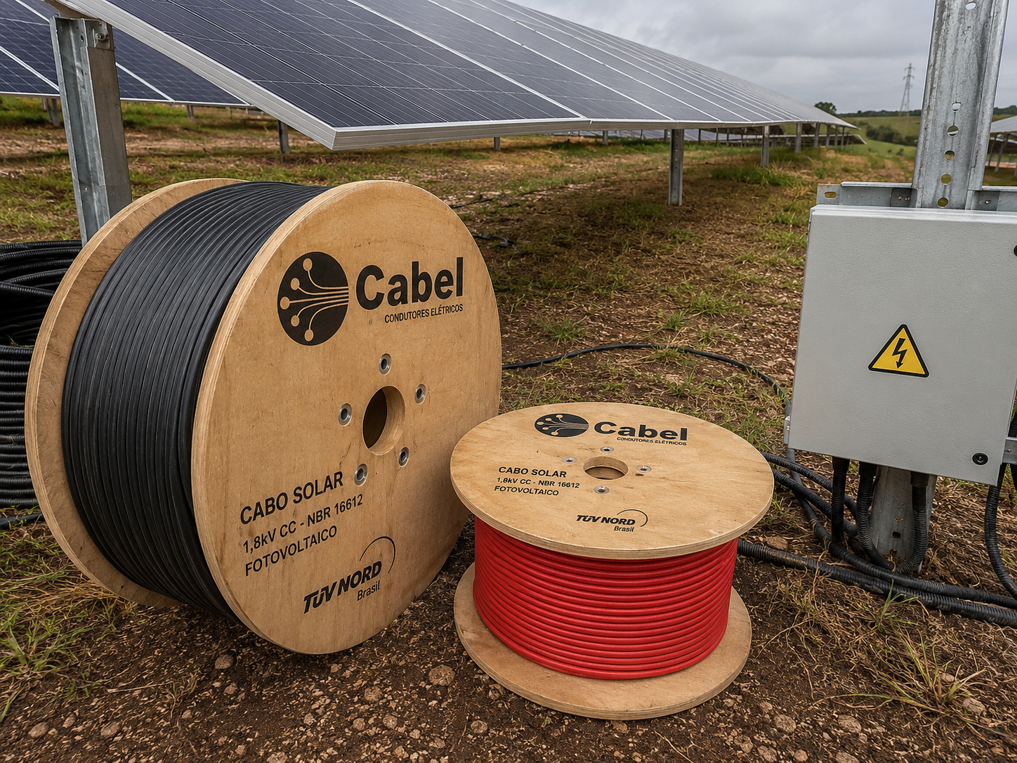 Link para cabos de energia solar